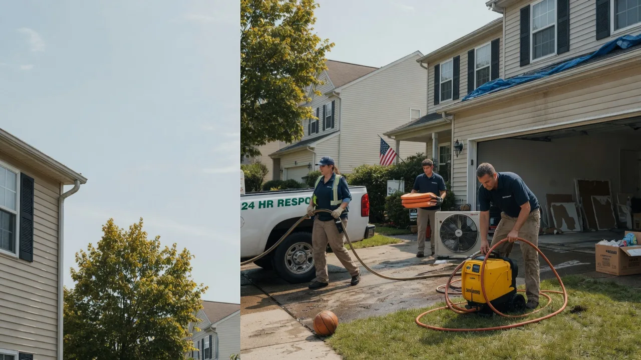 Emergency Water Damage Restoration in Holly Springs, NC near me